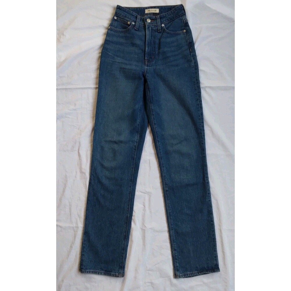 Madewell Curvy Perfect Vintage Straight Jean Casual Preppy Women's Size 23 T